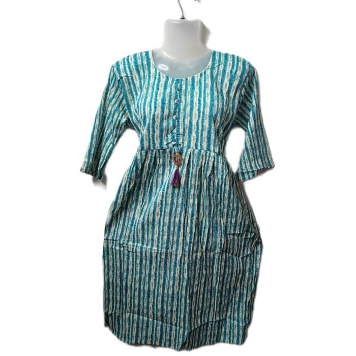 FASHION WOMEN PRINTED KURTA TOP FOR WOMEN & GIRLS - Image 1
